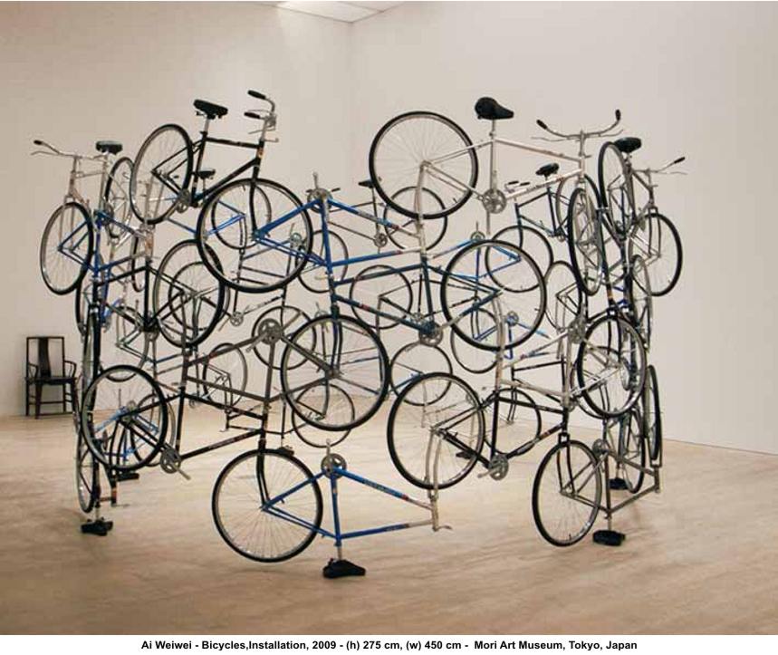 bicycle wheel stack